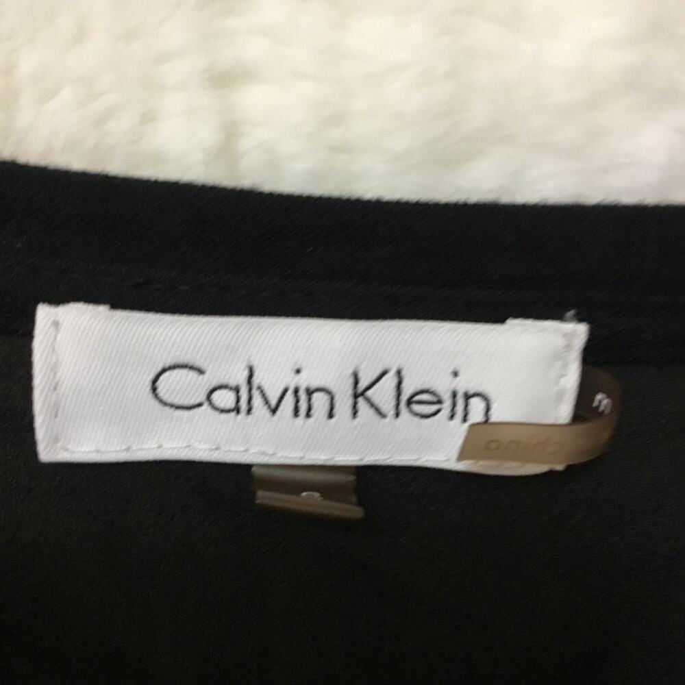 Calvin Klein Black Long-Sleeve Top - Picture 2 of 13